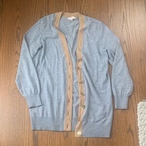 Tory Burch Cardigan with Gold Buttons